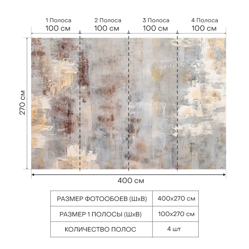 Фото 3 Фотообои флизелиновые Urban Style Лофт Цветная штукатурка UST4818, 400x270 см Фото 3 Фотообои флизелиновые Urban Style Лофт Цветная штукатурка UST4818, 400x270 см