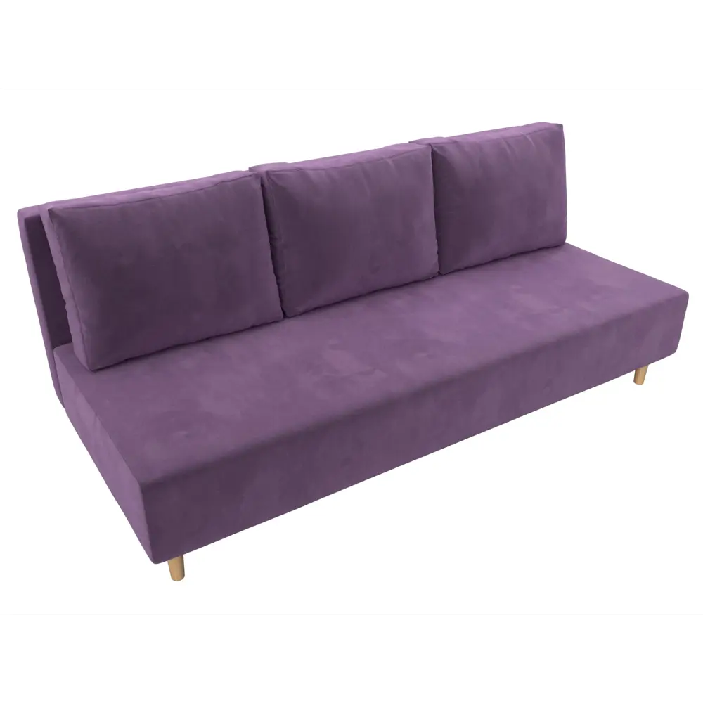 Фото 7 Диван прямой Лига-033 Лига диванов 121087 200x86x83 см микровельвет цвет сиреневый