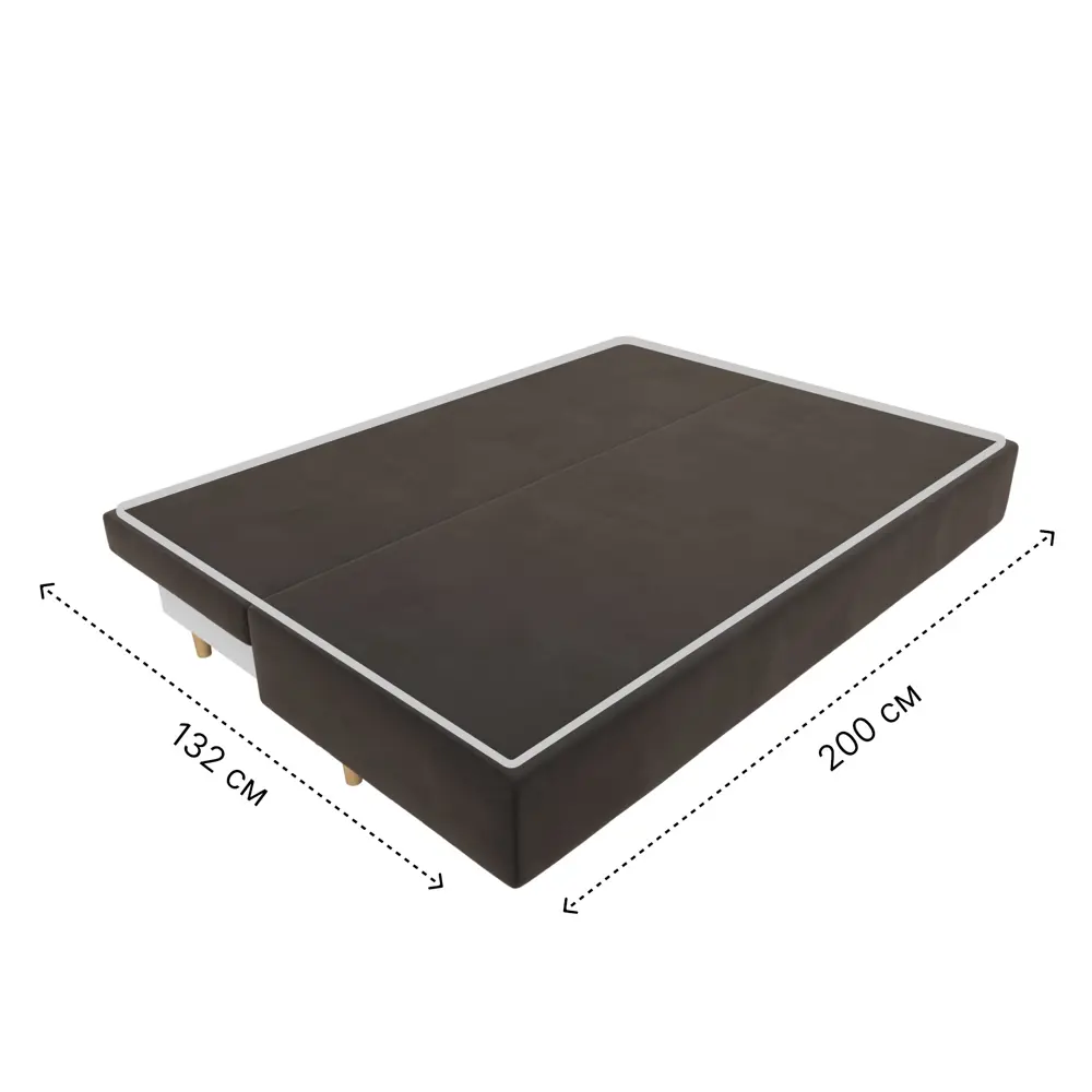 Фото 10 Диван прямой Лига-033 Лига диванов 121092 200x86x83 см велюр цвет коричневый