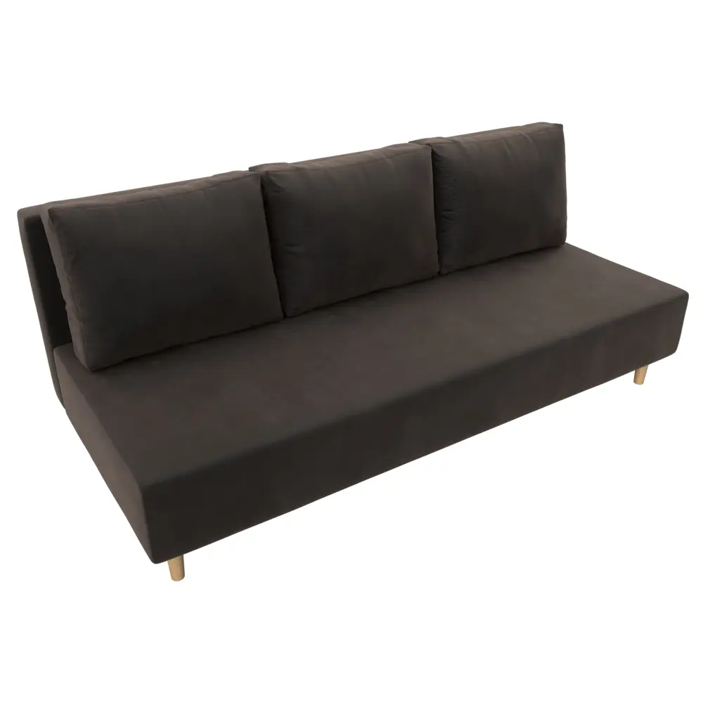 Фото 6 Диван прямой Лига-033 Лига диванов 121092 200x86x83 см велюр цвет коричневый