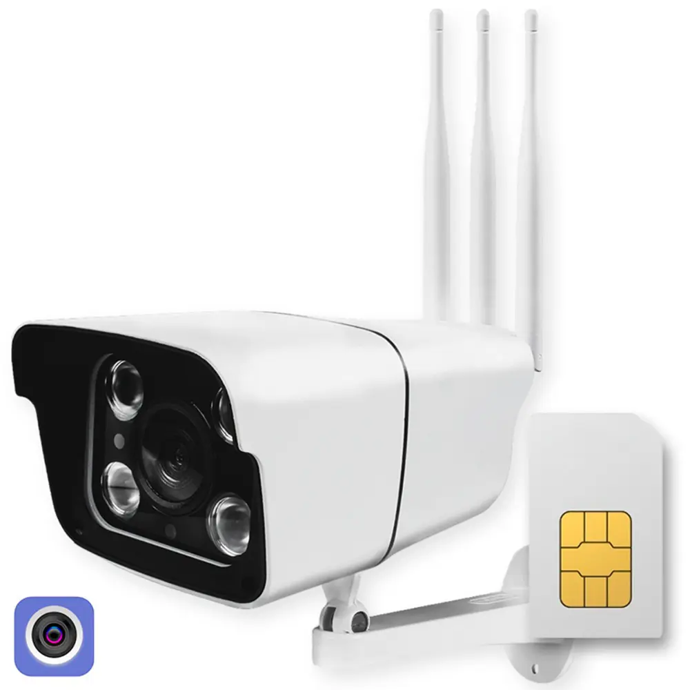 Фото Камера видеонаблюдения 4G Ps-Link GBUF20 с подсветкой 2 Мп Фото Камера видеонаблюдения 4G Ps-Link GBUF20 с подсветкой 2 Мп