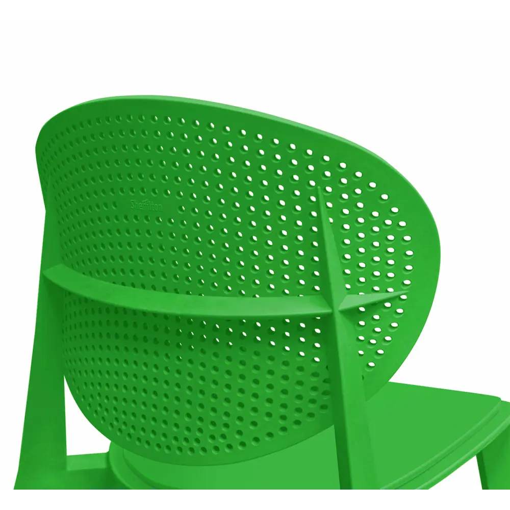 Фото 3 Стул Sheffilton 4554898404 44x83x56 см полипропилен цвет Зеленый