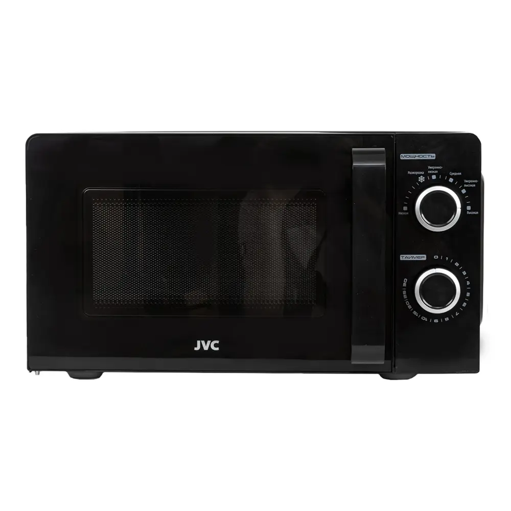 Фото 2 Отдельностоящая микроволновая печь Jvc JK-MW130M 20 л 44.5x24x36.5 см цвет черный Фото 2 Отдельностоящая микроволновая печь Jvc JK-MW130M 20 л 44.5x24x36.5 см цвет черный