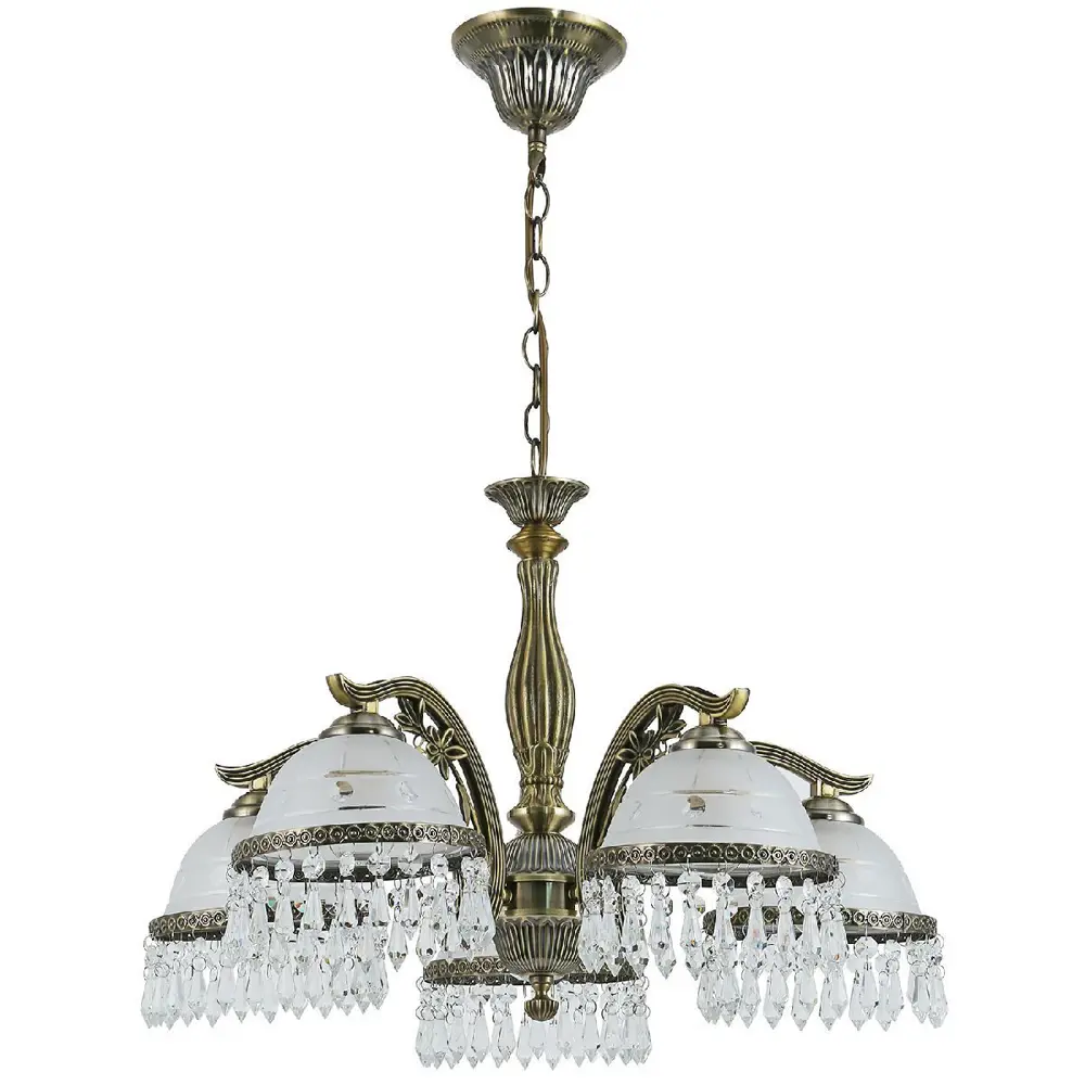 Фото 3 Люстра подвесная Reluce Нет 74397-0.4-05 ab 5 лампа 10 м² цвет бронза Фото 3 Люстра подвесная Reluce Нет 74397-0.4-05 ab 5 лампа 10 м² цвет бронза