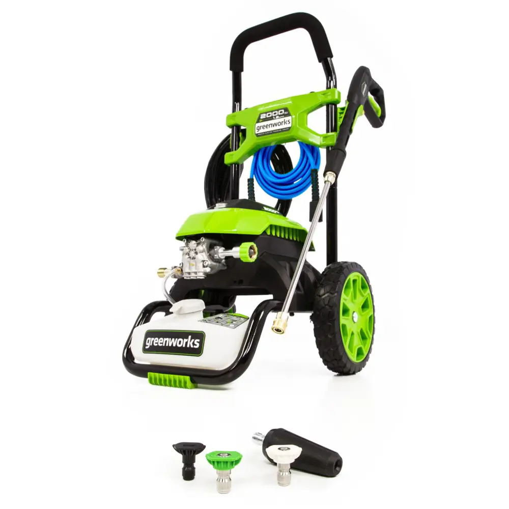 Фото 6 Мойка высокого давления Greenworks GHP2000 НСК, 140 бар, 360 л/ч Фото 6 Мойка высокого давления Greenworks GHP2000 НСК, 140 бар, 360 л/ч