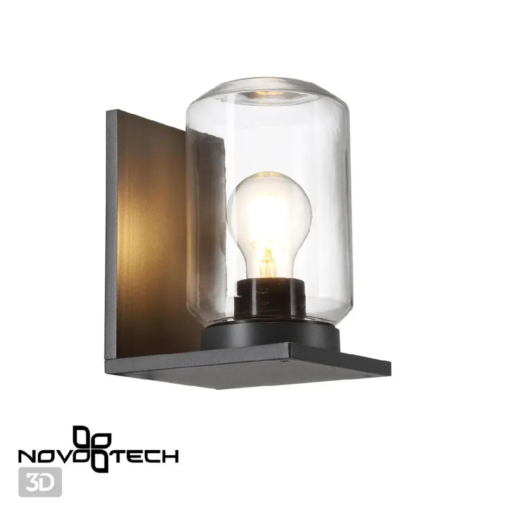 Фото 3 Светильник настенный уличный Novotech 370945 18 Вт IP54 цвет серый Фото 3 Светильник настенный уличный Novotech 370945 18 Вт IP54 цвет серый