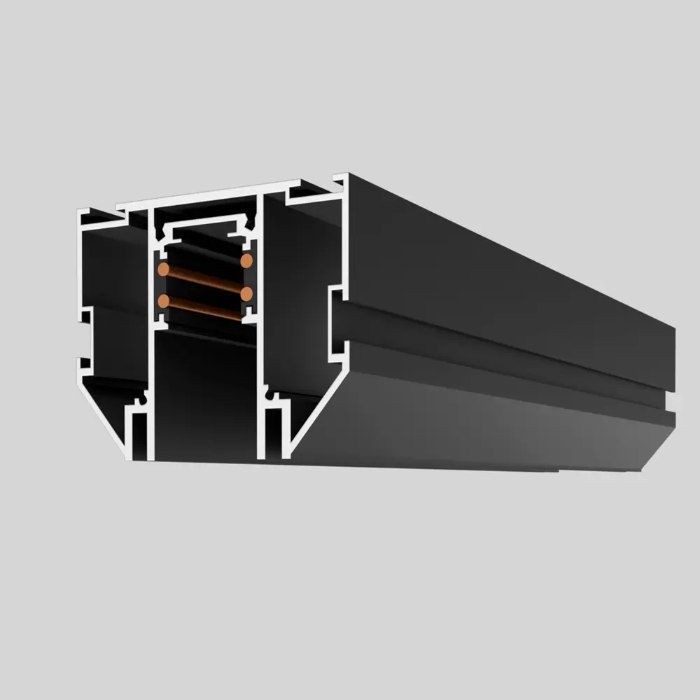 Фото Трековый шинопровод магнитный Crystal lux Clt 0.133 01 l2000 bl 200 см цвет черный Фото Трековый шинопровод магнитный Crystal lux Clt 0.133 01 l2000 bl 200 см цвет черный