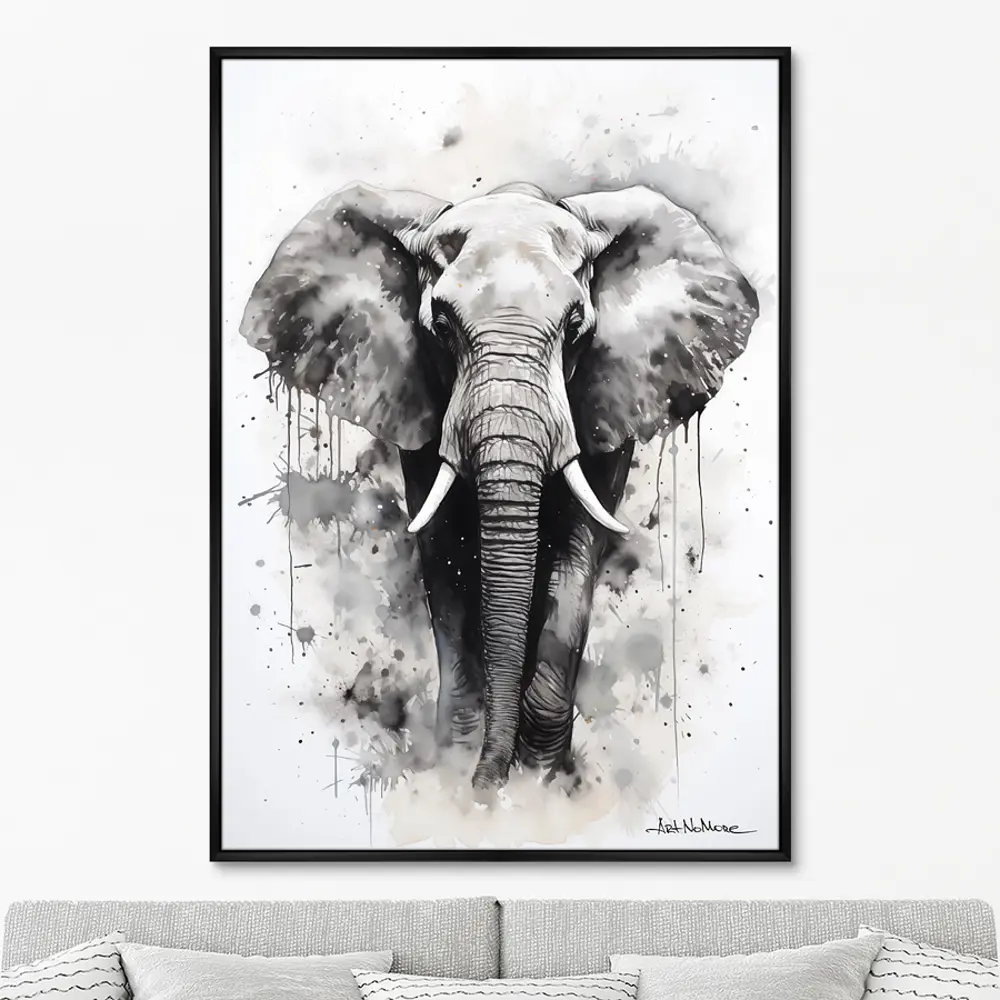 Фото Картина Artnomore Walking elephants No 2 2024г. AR-777001043 75x105 см Фото Картина Artnomore Walking elephants No 2 2024г. AR-777001043 75x105 см