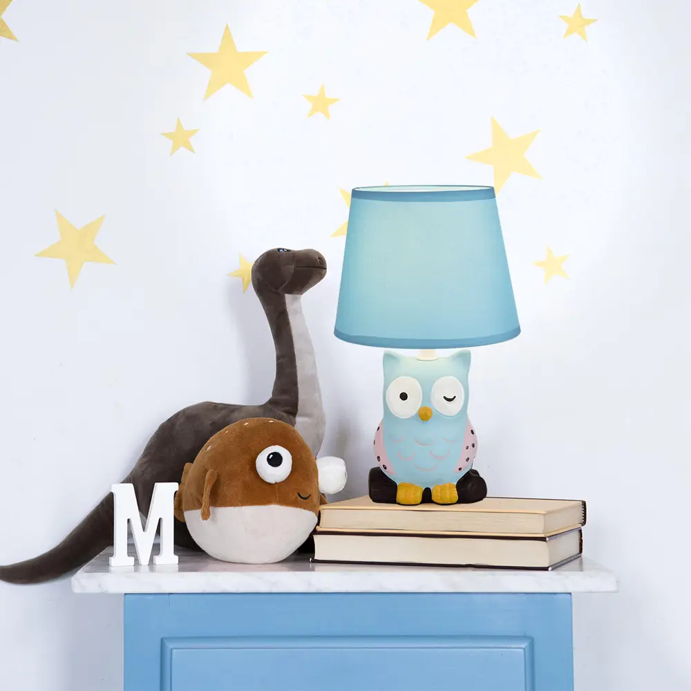 Фото Настольная лампа Escada Kids 10209/l blue цвет синий Фото Настольная лампа Escada Kids 10209/l blue цвет синий