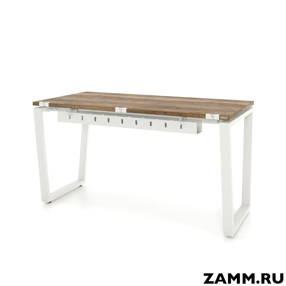 Фото Письменный стол ПС-26772.70x160:HH.25/04-03 Zamm Ирис (Тип 3) 160x75x70 см Металл цвет коричневый Фото Письменный стол ПС-26772.70x160:HH.25/04-03 Zamm Ирис (Тип 3) 160x75x70 см Металл цвет коричневый