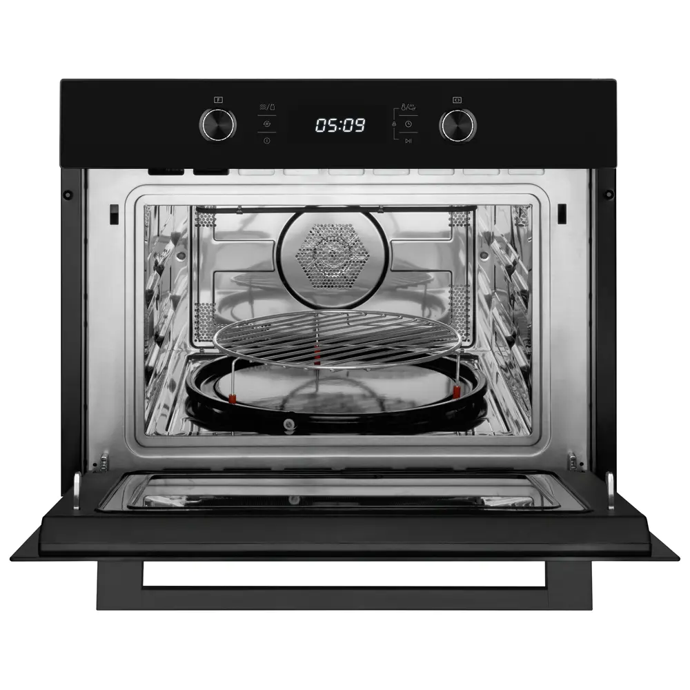 Фото 4 Встраиваемый духовой шкаф Weissgauff 449 Pdb Black Edition 59.50x45.40x56.80 см цвет черный Фото 4 Встраиваемый духовой шкаф Weissgauff 449 Pdb Black Edition 59.50x45.40x56.80 см цвет черный