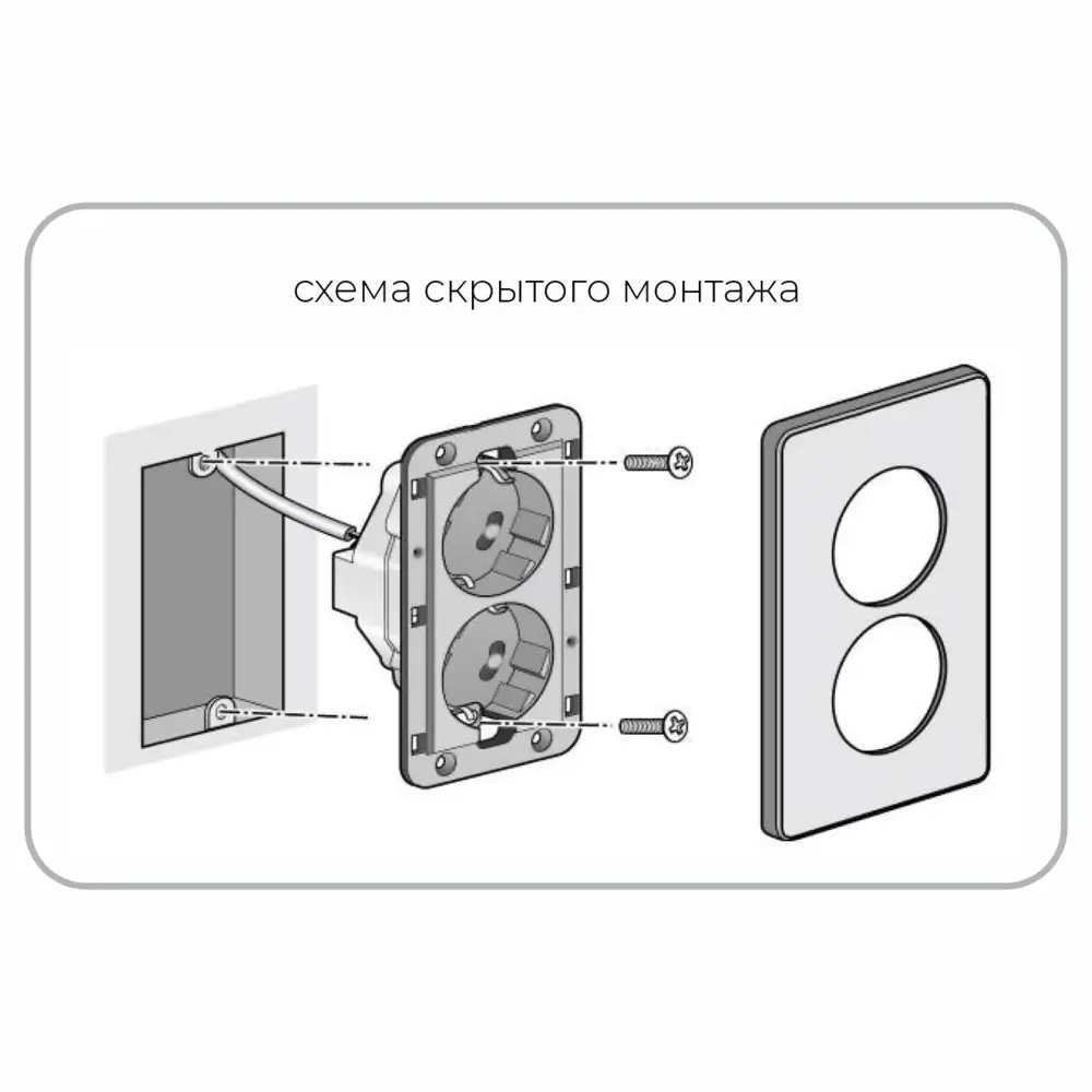 Фото 6 Розетка компьютерная встраиваемая Shin dong-a es WLO-1427-WH_7262 RJ45 с заземлением цвет белый