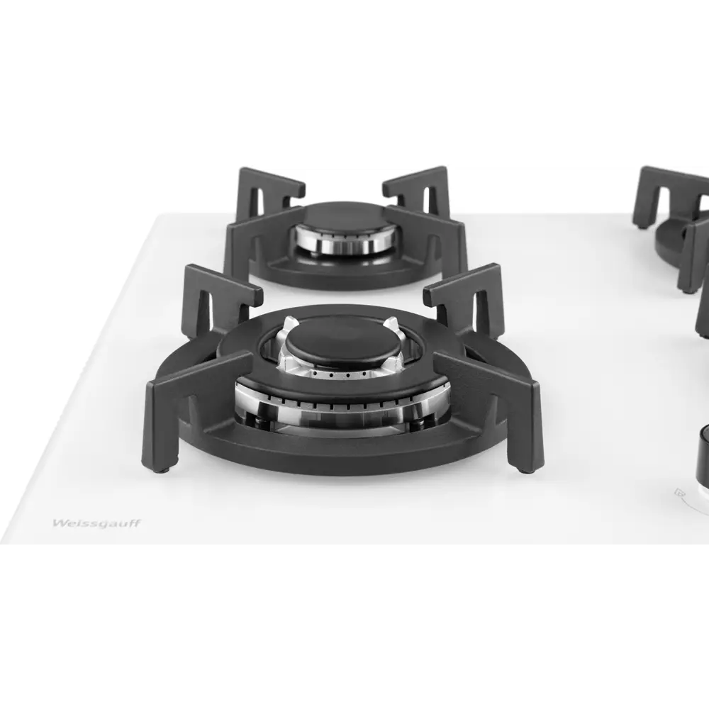 Фото 11 Газовая варочная панель Weissgauff HGG 640 WGV 60 см 4 конфорки цвет белый 683376 Фото 11 Газовая варочная панель Weissgauff HGG 640 WGV 60 см 4 конфорки цвет белый 683376