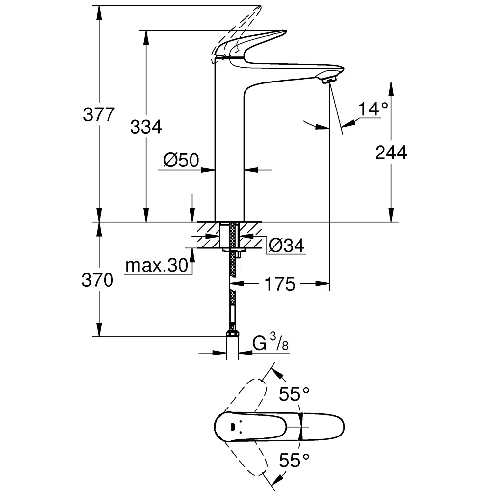Фото 6 Смеситель для раковины Grohe Eurostyle New 23719003 Фото 6 Смеситель для раковины Grohe Eurostyle New 23719003