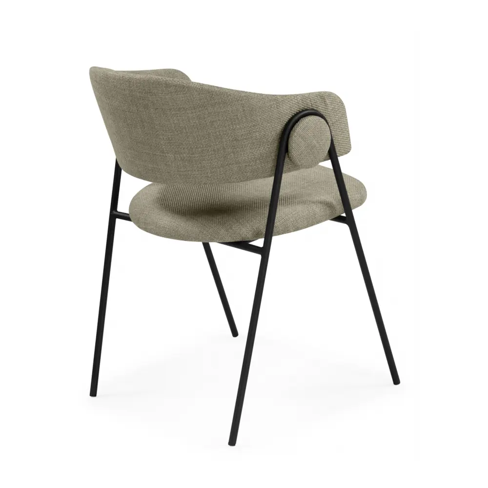 Фото 6 Стул Notta 612886 48x78x55 см велюр цвет бежевый