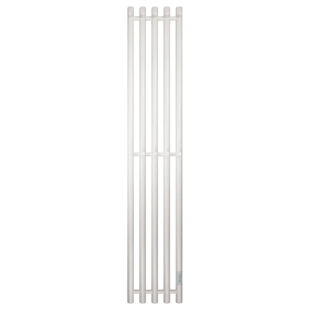 Фото Полотенцесушитель электрический Primoclima Sol R E White 270x1500 мм 174 Вт с терморегулятором I-образный цвет белый матовый