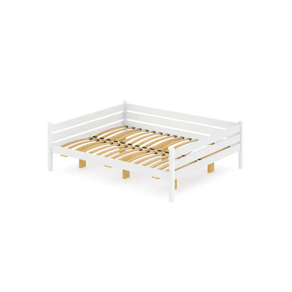 Фото Кровать Solarius Tahta160-160bel-orto 170 x 63 x 170 см сосна цвет белый Фото Кровать Solarius Tahta160-160bel-orto 170 x 63 x 170 см сосна цвет белый