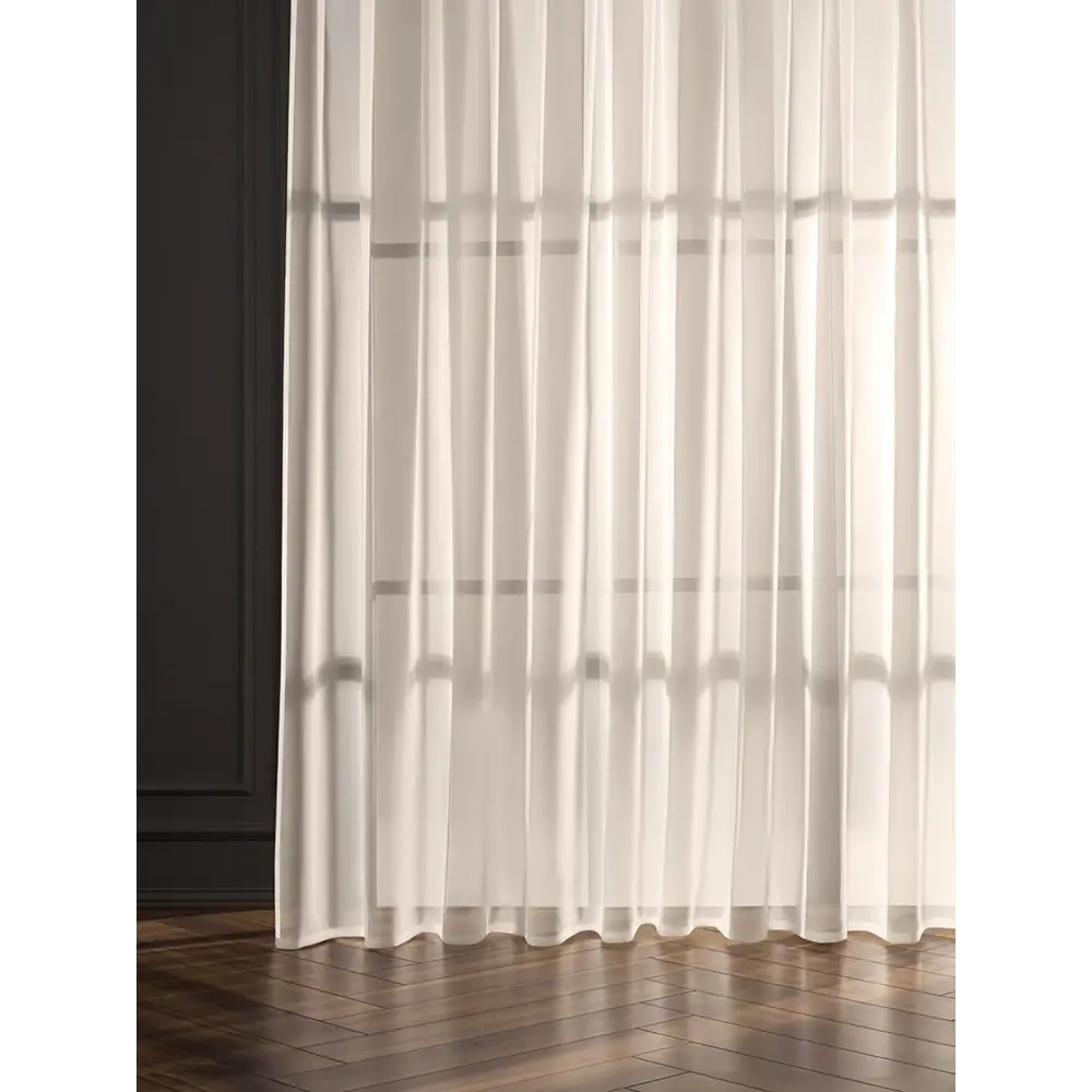 Фото 4 Штора Arya home 8001885866332 на шторной ленте 250x200 см цвет кремовый Фото 4 Штора Arya home 8001885866332 на шторной ленте 250x200 см цвет кремовый