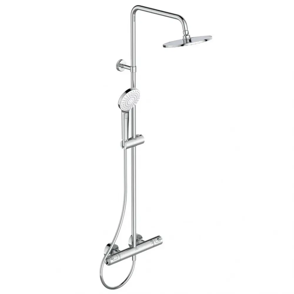 Фото Душевая система Ideal Standard Ceratherm T50 A7225AA с термостатическим смесителем цвет хром Фото Душевая система Ideal Standard Ceratherm T50 A7225AA с термостатическим смесителем цвет хром