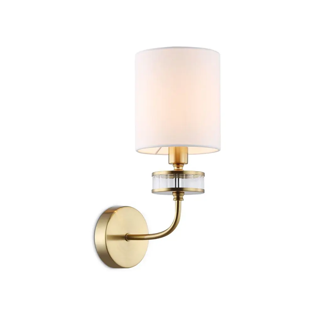 Фото 2 Настенный светильник Ambrella light High light Lh71255 цвет белый/латунь Фото 2 Настенный светильник Ambrella light High light Lh71255 цвет белый/латунь