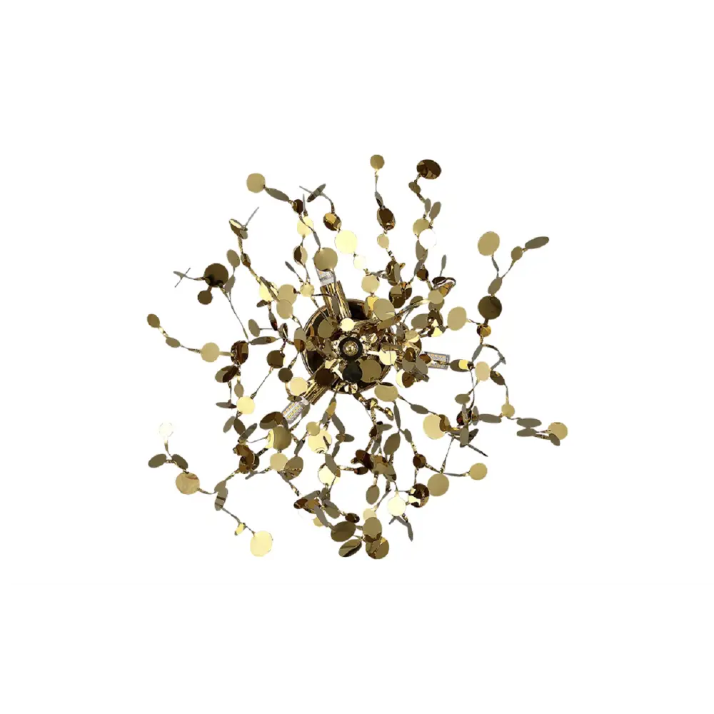 Фото Настенный светильник Crystal Lux Garden Cu_1860_403 цвет золото Фото Настенный светильник Crystal Lux Garden Cu_1860_403 цвет золото