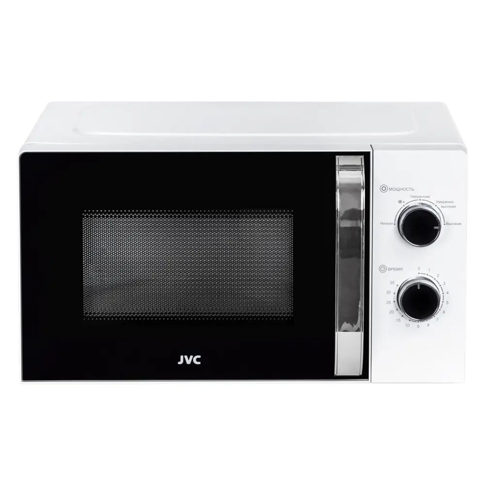 Фото Отдельностоящая микроволновая печь Jvc JK-MW145M 20 л 46x26.3x35 см цвет белый Фото Отдельностоящая микроволновая печь Jvc JK-MW145M 20 л 46x26.3x35 см цвет белый