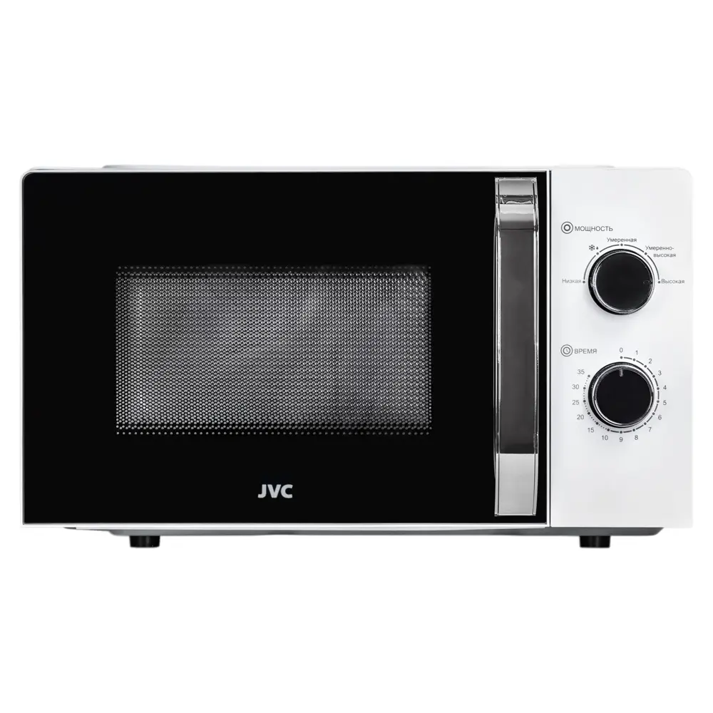 Фото 2 Отдельностоящая микроволновая печь Jvc JK-MW145M 20 л 46x26.3x35 см цвет белый Фото 2 Отдельностоящая микроволновая печь Jvc JK-MW145M 20 л 46x26.3x35 см цвет белый