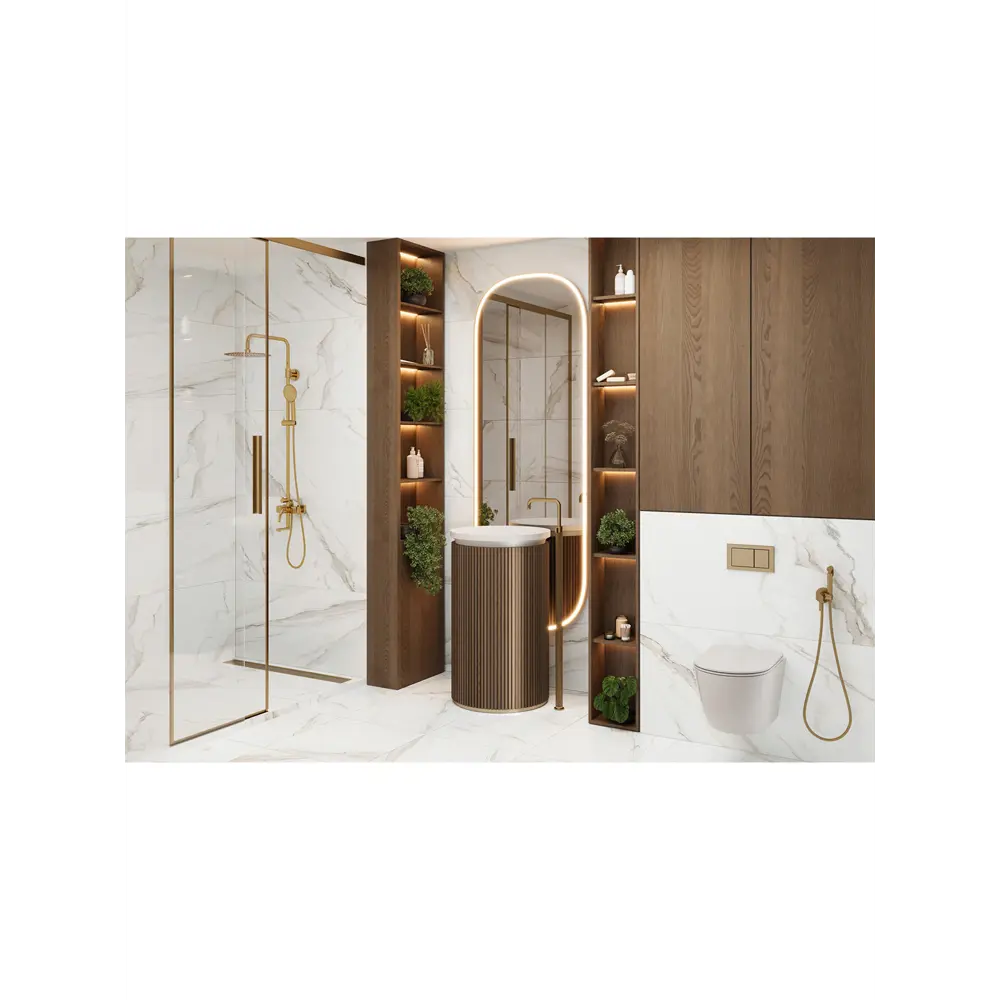 Фото Керамогранит Delacora Calacatta 60120CMN01 60x120см цвет белый Фото Керамогранит Delacora Calacatta 60120CMN01 60x120см цвет белый