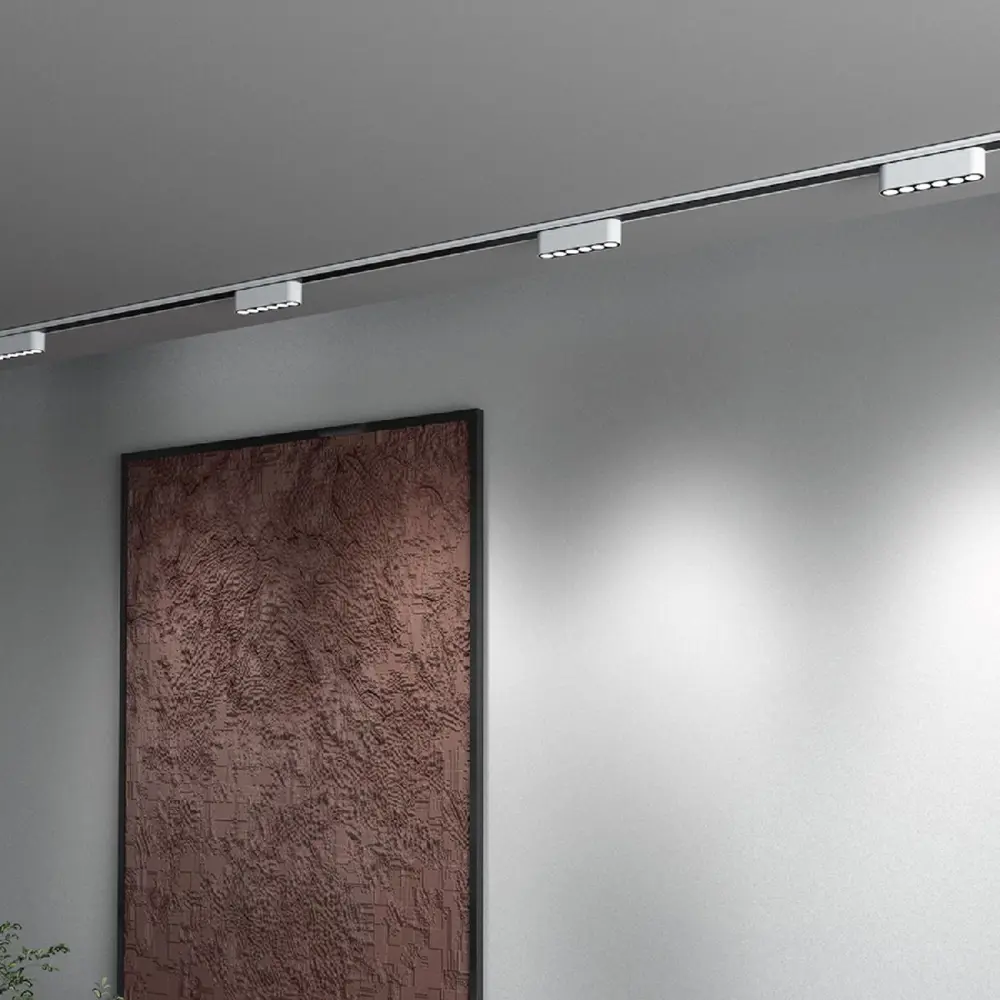 Фото 12 Трековый светильник линейный светодиодный Reluce 13002-9.3-001ur magnetic led6w bk 6 Вт однофазный нейтральный белый свет цвет черный Фото 12 Трековый светильник линейный светодиодный Reluce 13002-9.3-001ur magnetic led6w bk 6 Вт однофазный нейтральный белый свет цвет черный
