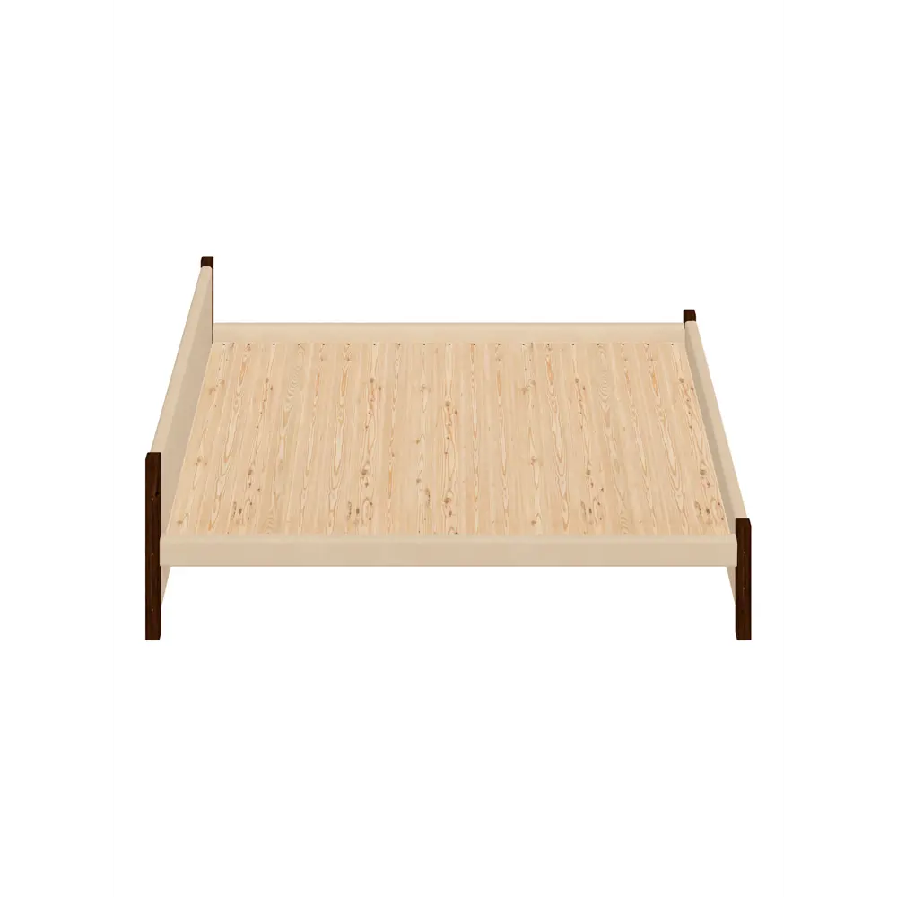 Фото 3 Кровать Solarius Двуспальная Классика мягкая 1441 150 x 63 x 200 см массив сосны цвет бежевый/венге Фото 3 Кровать Solarius Двуспальная Классика мягкая 1441 150 x 63 x 200 см массив сосны цвет бежевый/венге