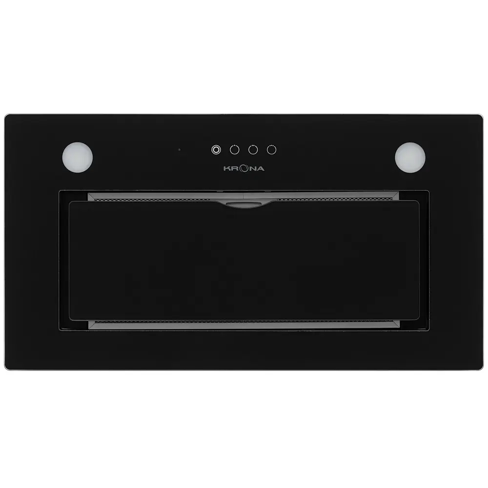Фото 2 Встраиваемая вытяжка Krona Arven 600 Black S 52 см цвет черный Фото 2 Встраиваемая вытяжка Krona Arven 600 Black S 52 см цвет черный