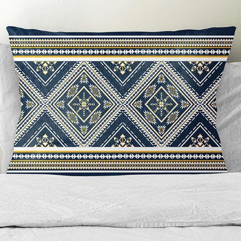 Фото Наволочка Zaberite Марокканские узоры Снежинки 4176Н, 30x50 см