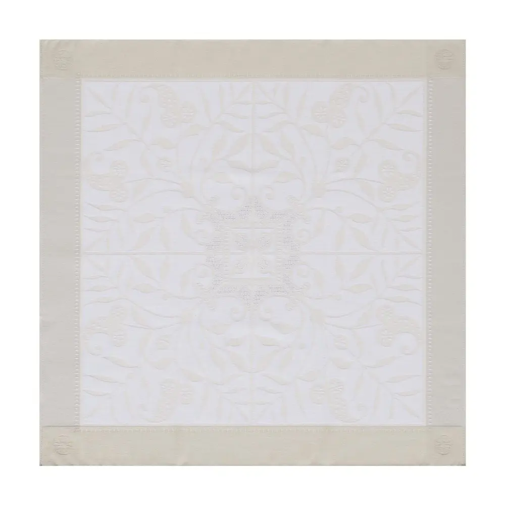 Фото Салфетка 58x58 см Jacquard Francais Venezia Ivory 1 шт. Франция Фото Салфетка 58x58 см Jacquard Francais Venezia Ivory 1 шт. Франция
