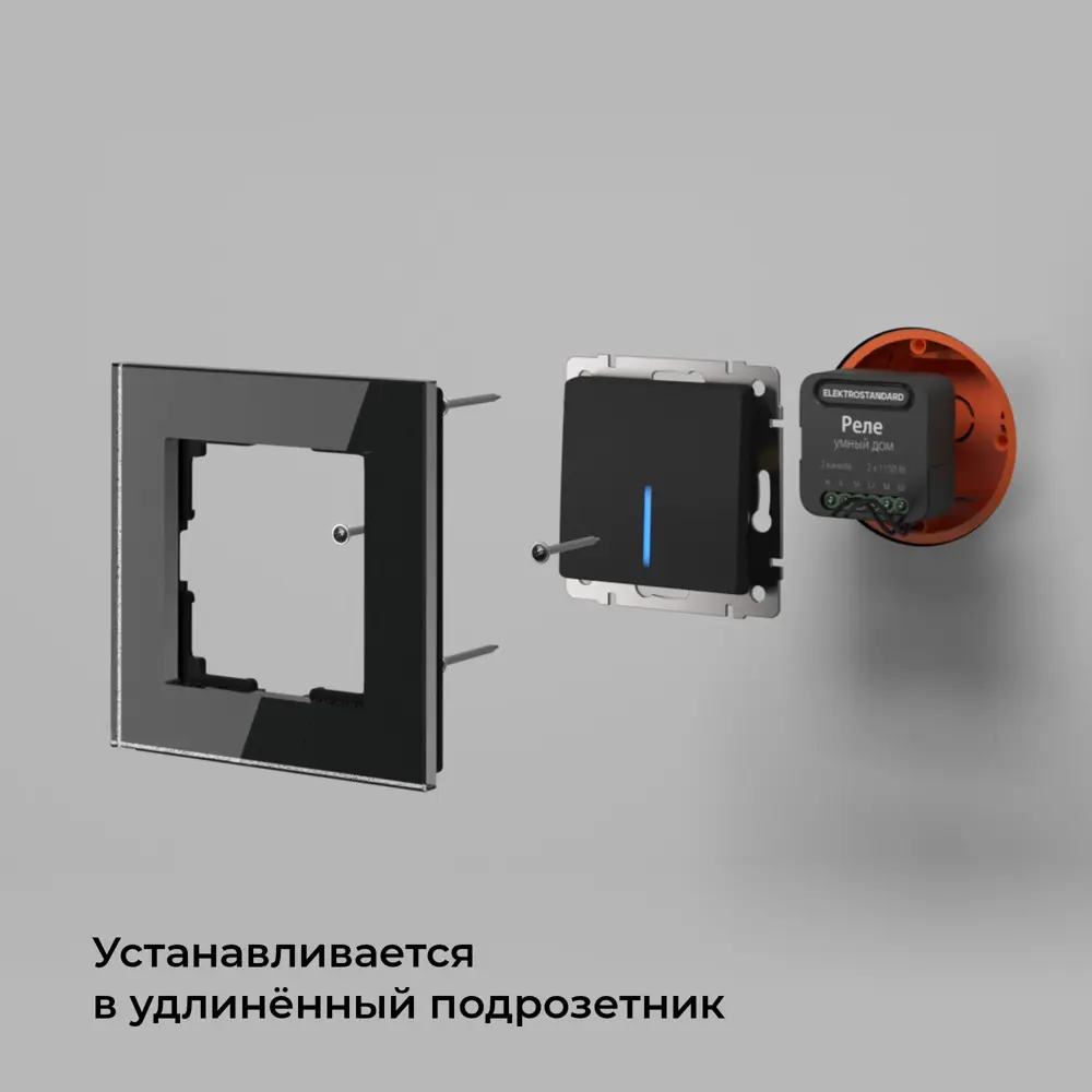Фото 21 Умное двухканальное реле Elektrostandard 76007/00 цвет черный Фото 21 Умное двухканальное реле Elektrostandard 76007/00 цвет черный