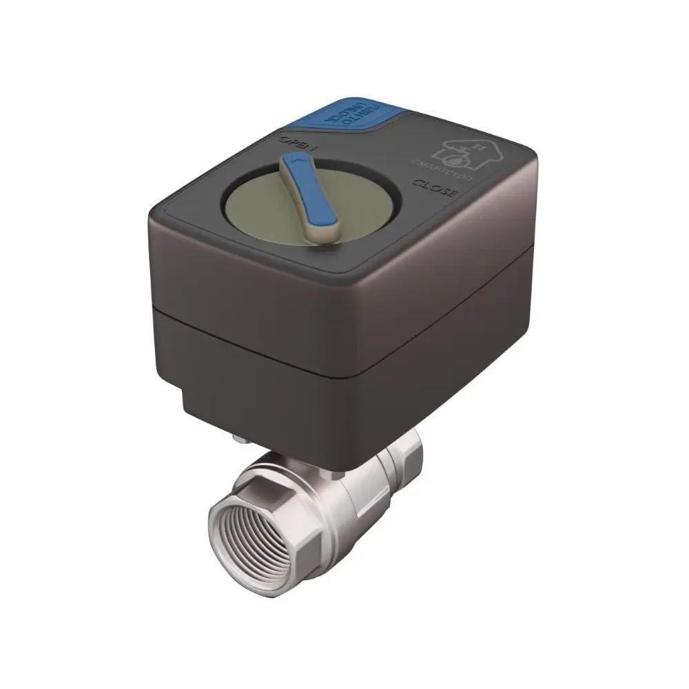 Фото 3 Кран шаровой прямой с электроприводом Теплоресурс Смартстоп BVC 12B DN20 PN40 3/4" ВР латунь Фото 3 Кран шаровой прямой с электроприводом Теплоресурс Смартстоп BVC 12B DN20 PN40 3/4" ВР латунь