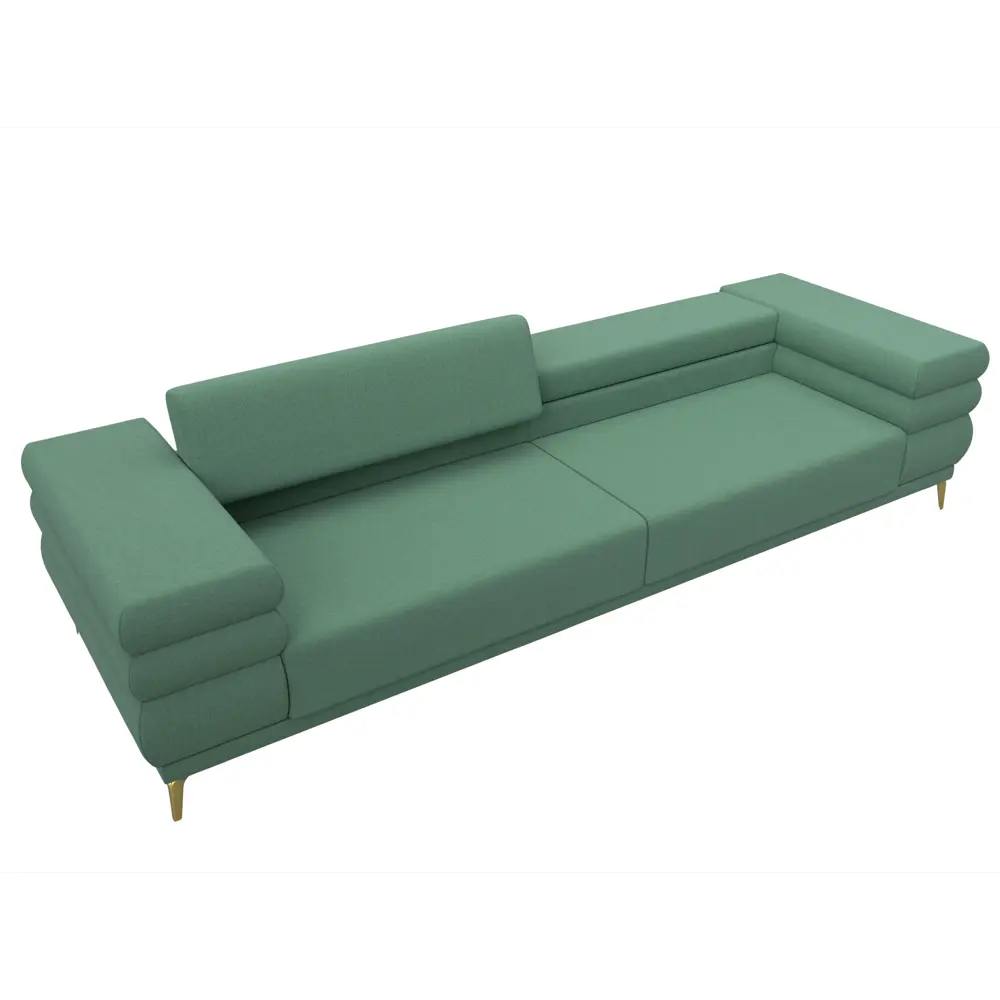 Фото 7 Диван прямой Лига-021 Лига диванов 123319 262x91x93 см рогожка цвет амур 11 зеленый Фото 7 Диван прямой Лига-021 Лига диванов 123319 262x91x93 см рогожка цвет амур 11 зеленый