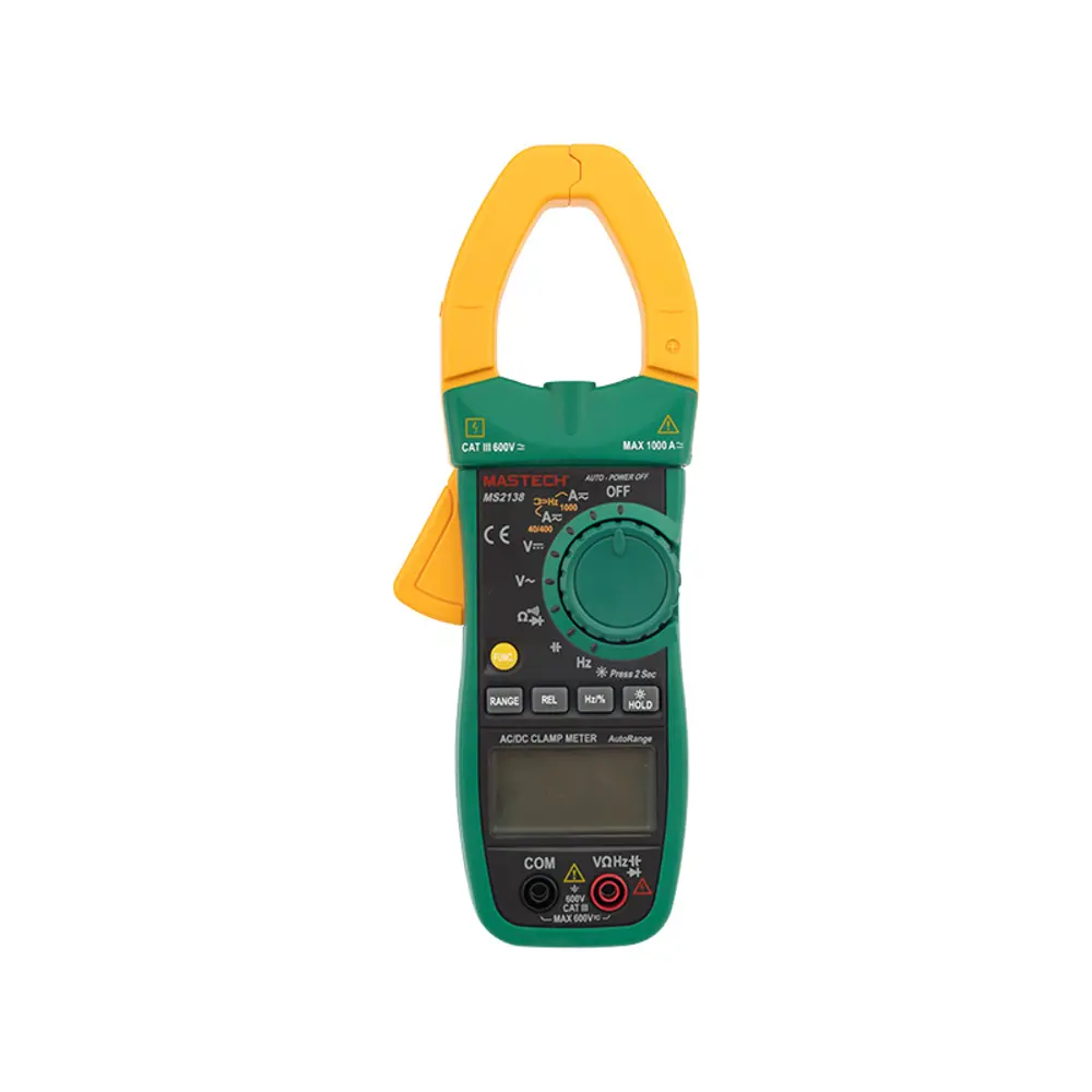 Фото 2 Токовые клещи Mastech MS2138 Фото 2 Токовые клещи Mastech MS2138