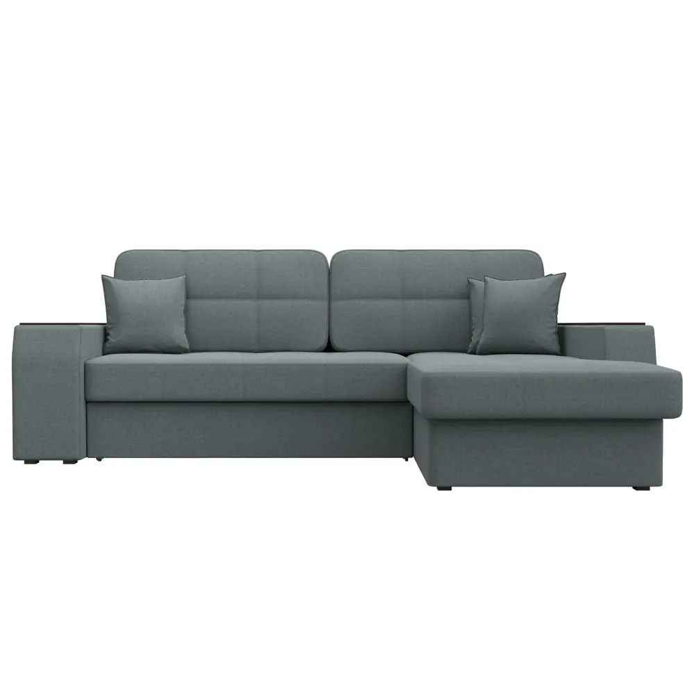 Фото 2 Диван угловой Брюссель правый угол Лига диванов 125968 260x95x175 см рогожка цвет амур 07 серый Фото 2 Диван угловой Брюссель правый угол Лига диванов 125968 260x95x175 см рогожка цвет амур 07 серый