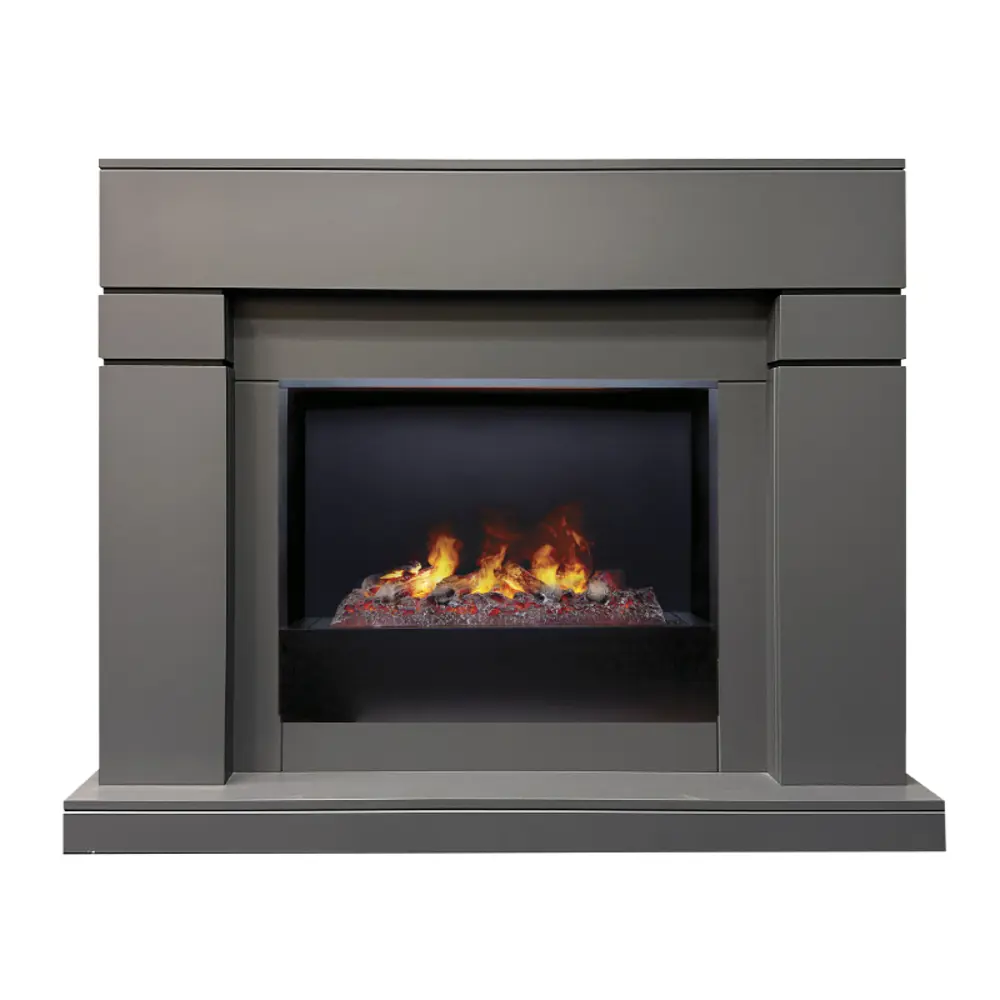 Фото Каминокомплект Realflame Lindelse 26 GR-P718 с очагом Cronus (CSTS63) 250Вт графит Фото Каминокомплект Realflame Lindelse 26 GR-P718 с очагом Cronus (CSTS63) 250Вт графит