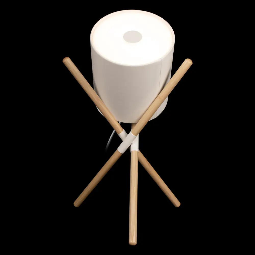 Фото 3 Настольная лампа Loft It Bobbin 10245t white цвет бежевый Фото 3 Настольная лампа Loft It Bobbin 10245t white цвет бежевый