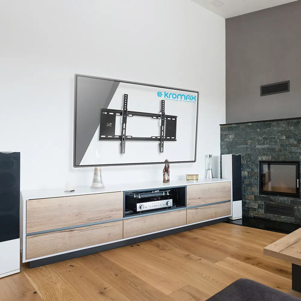 Фото 2 Кронштейн для TV Kromax IDEAL-102, 32"-90" цвет черный Фото 2 Кронштейн для TV Kromax IDEAL-102, 32"-90" цвет черный