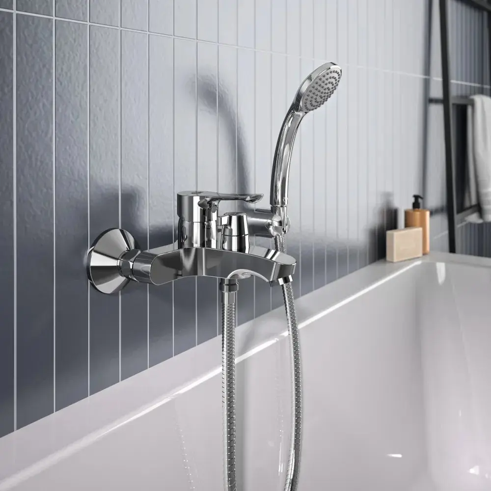 Фото 3 Смеситель для ванны Ideal standard BC489AA цвет хром Фото 3 Смеситель для ванны Ideal standard BC489AA цвет хром