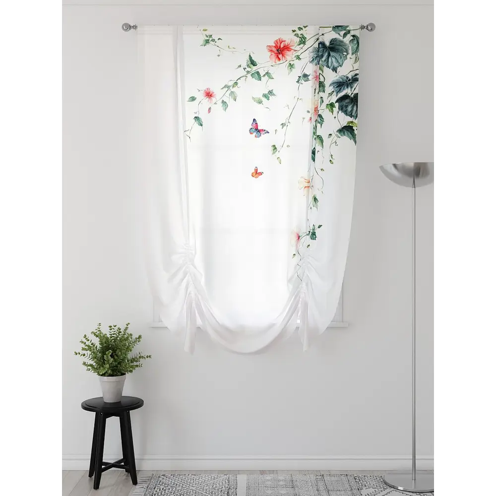 Фото Тюль Comfy way Фартос - 15 CW514015-200 на шторной ленте 200x150 см цвет белый Фото Тюль Comfy way Фартос - 15 CW514015-200 на шторной ленте 200x150 см цвет белый