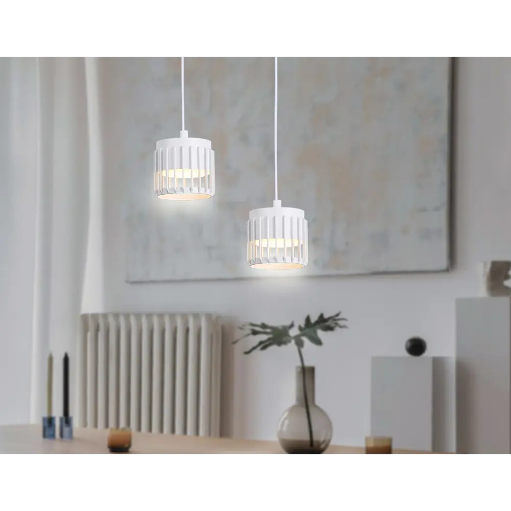 Фото 6 Светильник подвесной светодиодный Ambrella Techno spot tn71170 3 м² теплый белый (желтый) свет цвет белый Фото 6 Светильник подвесной светодиодный Ambrella Techno spot tn71170 3 м² теплый белый (желтый) свет цвет белый