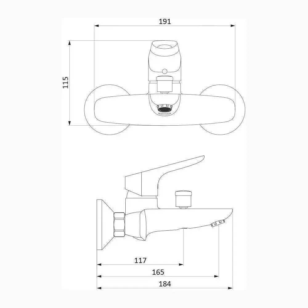 Фото 4 Смеситель для ванны Damixa Hfma10000 HFMA10000_7214 однорычажный цвет хром Фото 4 Смеситель для ванны Damixa Hfma10000 HFMA10000_7214 однорычажный цвет хром