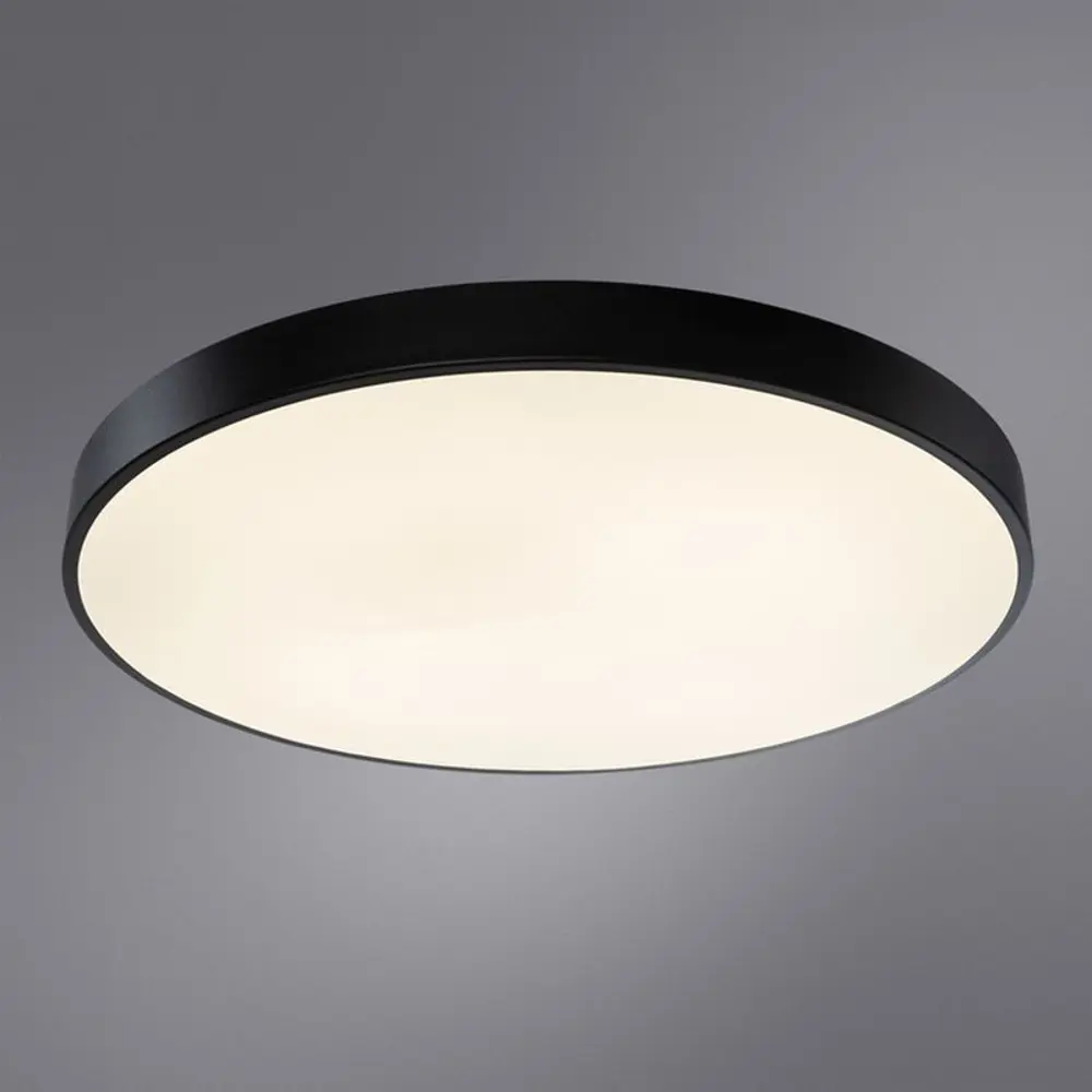 Фото 2 Светильник настенно-потолочный светодиодный Arte Lamp Arena Ar_a2673pl-1bk с пультом управления 26.3 м² нейтральный белый свет цвет прозрачный Фото 2 Светильник настенно-потолочный светодиодный Arte Lamp Arena Ar_a2673pl-1bk с пультом управления 26.3 м² нейтральный белый свет цвет прозрачный