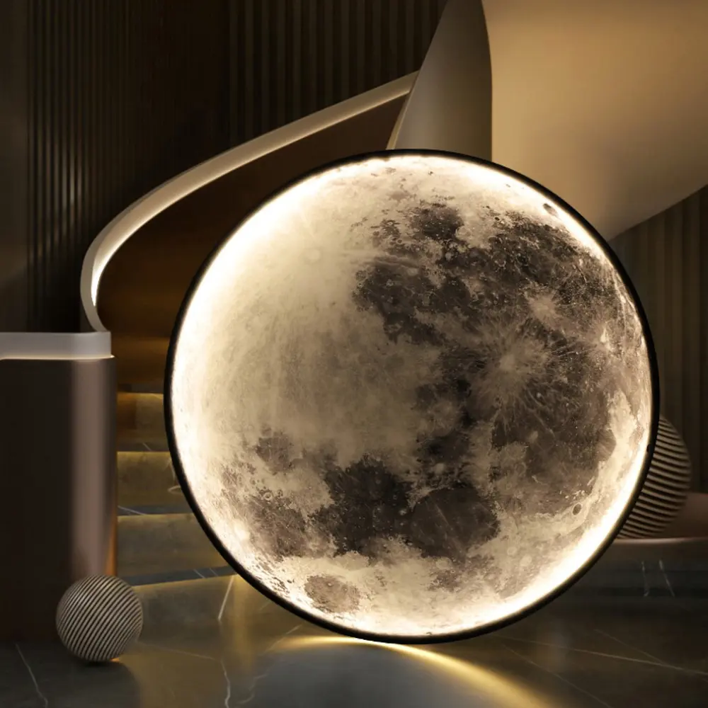 Фото 7 Настенный светильник Imperiumloft Cosmos moon d30 208938-23 цвет белый