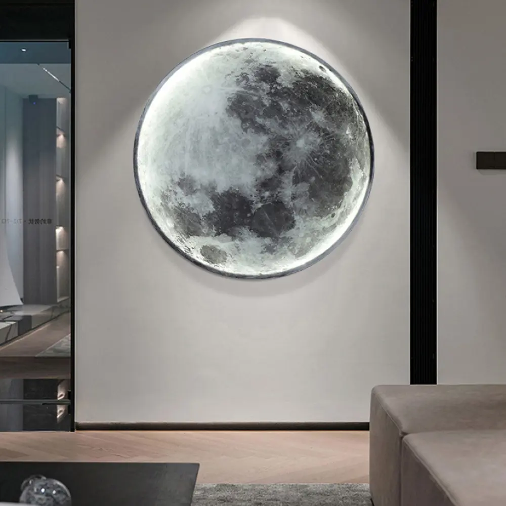 Фото 6 Настенный светильник Imperiumloft Cosmos moon d30 208938-23 цвет белый