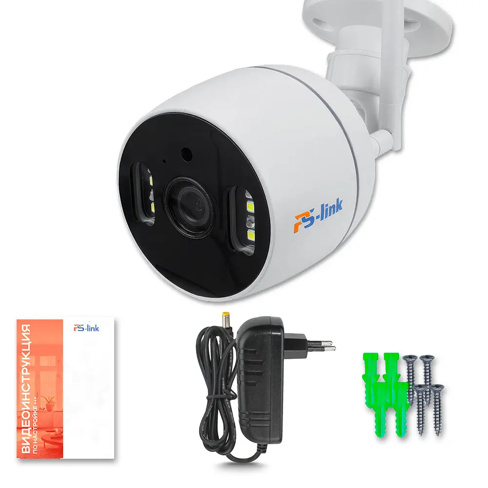 Фото 8 Умная камера видеонаблюдения уличная WIFI 2Мп Ps-Link TA20