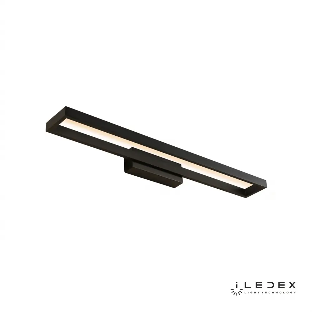 Фото 5 Настенный светильник светодиодный ILEDEX Edge X050320 BK 2 м² цвет черный Фото 5 Настенный светильник светодиодный ILEDEX Edge X050320 BK 2 м² цвет черный